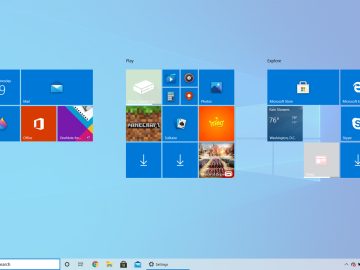 Full Screen start menu