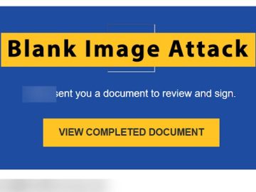 Beware of the New 'Blank Image' Attack