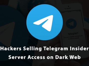 Hackers Selling Telegram Insider Server Access