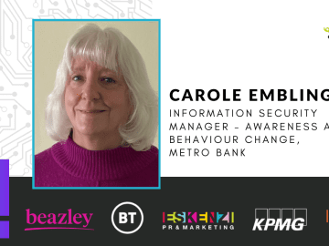 #MIWIC2022: Carole Embling, Metro Bank