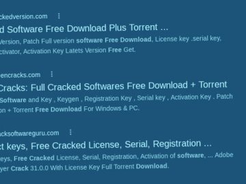 Fake Cracked Software