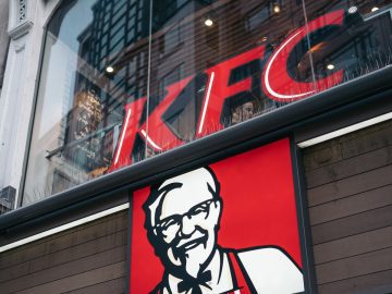 KFC restaurant in UK