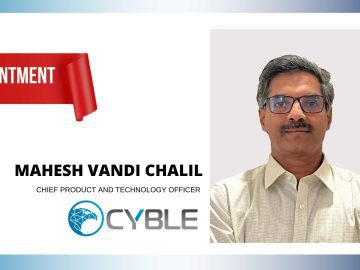 Cyble Appoints Former BookMyShow CTO Mahesh Vandi Chalil
