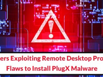 Install PlugX Malware