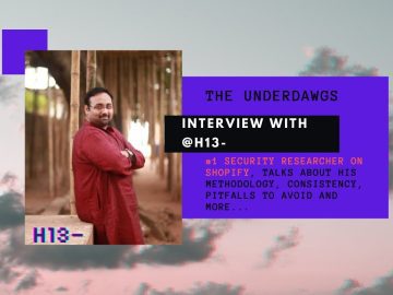 INTERVIEW WITH @H13- : #1 BUG BOUNTY HUNTER ON SHOPIFY | METHODOLOGY, MISTAKES, TIPS & MORE...