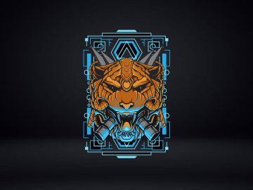 A cyber tiger
