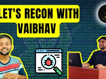 Let's Recon With Vaibhav | Hacker2Hacker | #osint #bugbounty