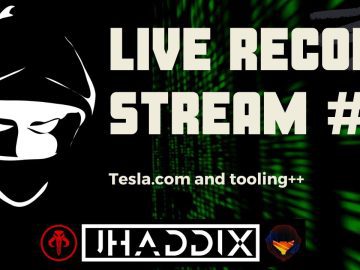 Live Recon and App Profiling: Stream #5 (Tesla)