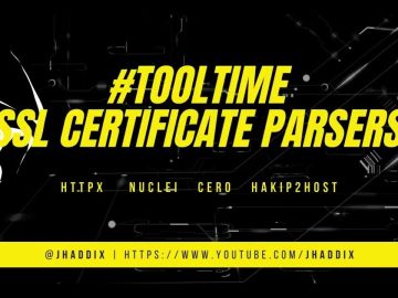 Tool Time   SSL Certificate Parsers