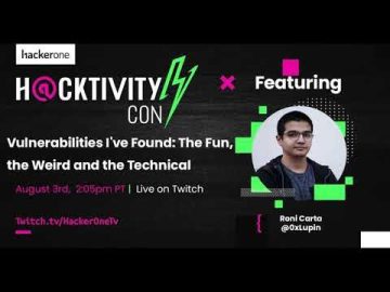 Vulnerabilities I've Found: The Fun, the Weird and the Technical | Roni Carta 1 Vulnerabilities I've Found: The Fun, the Weird and the Technical | Roni Carta