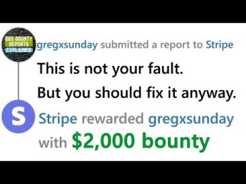 How to get greater bounties for MEDIUM and LOW risk reports? Account takeover - Stripe