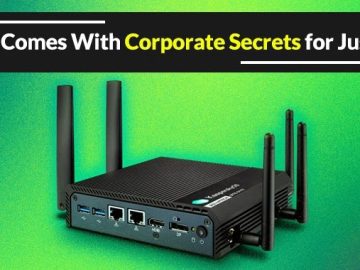 Used Routers Fully Loaded With Corporate Secrets for Just $100