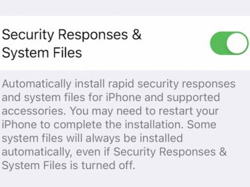 Apple starts delivering smaller security updates