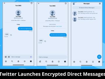 Twitter Encrypted Direct Messages