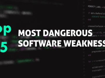 Most Dangerous Software Weaknesses