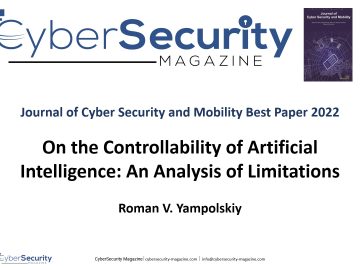 Video: Journal of Cyber Security and Mobility Best Paper 2022 with Roman Yampolskiy