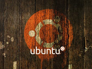 Ubuntu logo dripping from wall