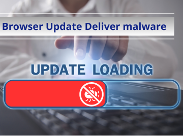Hackers Use Fake Update page mimicking victim’s browser to deliver NetSupport RAT