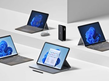 Microsoft Surface laptops