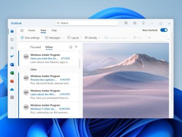 New Outlook App