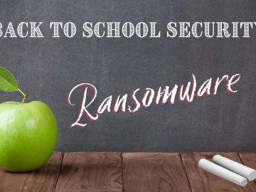 Ransomware back to school header