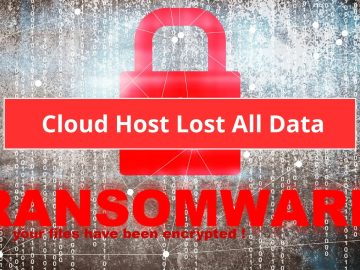 Cloud hosting Provider Lost Data