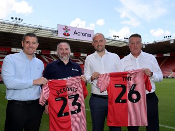 Southampton FC Renews Partnership with Acronis