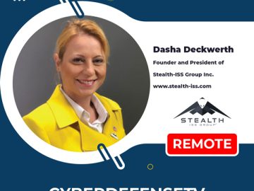 Stealth ISS Group - Dasha Deckwerth | Cyber Defense TV - InfoSec Knowledge is Power