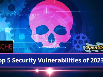 Top 5 Security Vulnerabilities of 2023: Apache and OpenSSH Are The Most Vulnerable