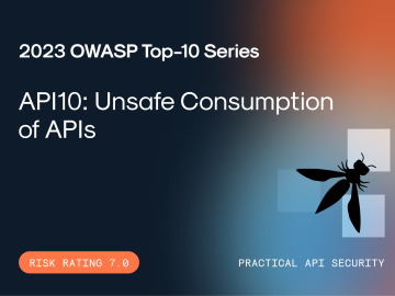 API10:2023 Unsafe Consumption of APIs