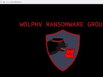 Wolphv ransomware group