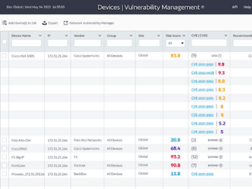 BackBox Network Vulnerability Manager identifies vulnerabilities and classifies them by threat level