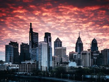 City of Philadelphia skyline