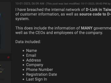 D-Link hacked