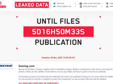 Lockbit ransomware gang claims to have stolen data from Boeing