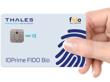 Thales introduces SafeNet IDPrime FIDO Bio Smart Card