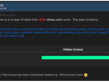 Chess.om data breach