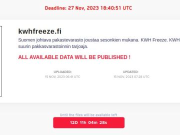 KWH Freeze data breach