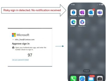 Microsoft Authenticator suppresses suspicious MFA notifications