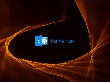 Microsoft Exchange surrounded by fire