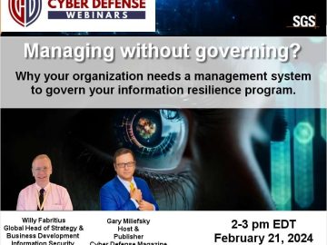 Managing without governing? Why your organization needs a management system to govern your information resilience program