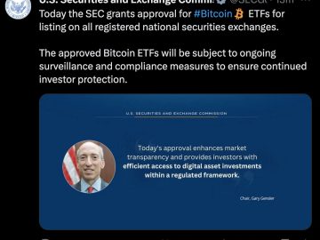 SEC X (Twitter) Account Hacked, Tweets Fake News About Bitcoin ETFs SEC X (Twitter) Account Hacked, Tweets Fake News About Bitcoin ETFs