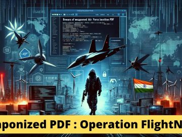 Beware Of Weaponized Air Force invitation PDF Targeting Indian Defense And Energy Sectors Compromised SaaS Supply Chain Apps