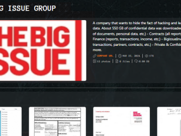 Big Issue working with NCSC, NCA and Met Police to investigate cyber incident