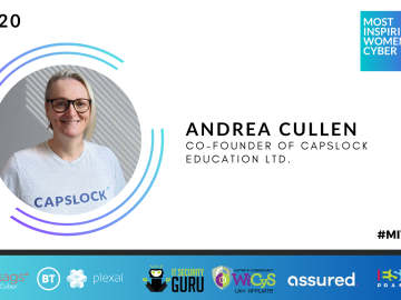 #MIWIC2024: Andrea Cullen, Co-Founder of CAPSLOCK Education Ltd.