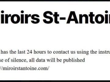 Cyberattack on Les Miroirs St-Antoine