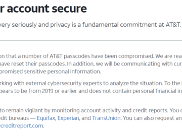 AT&T Faces Massive Data Breach, Impacting 73 Million Accounts