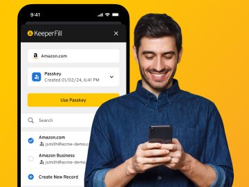 Keeper Security Announces Passkey Support on Mobile Devices