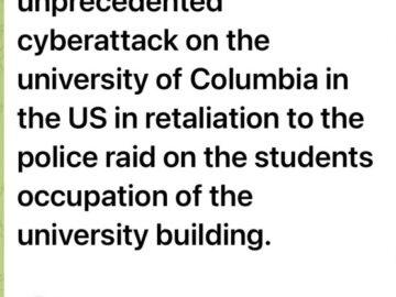 Cyberattack on Columbia University